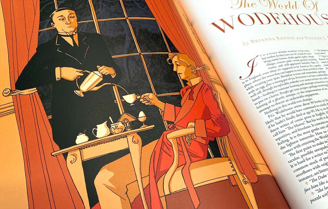 Excerpt from “The World of Wodehouse”