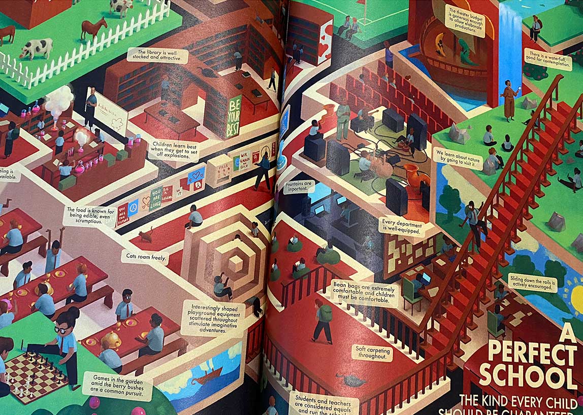 Excerpt from “A Perfect School”